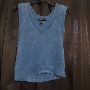 Forever 21 Soft Blue Knit Vest